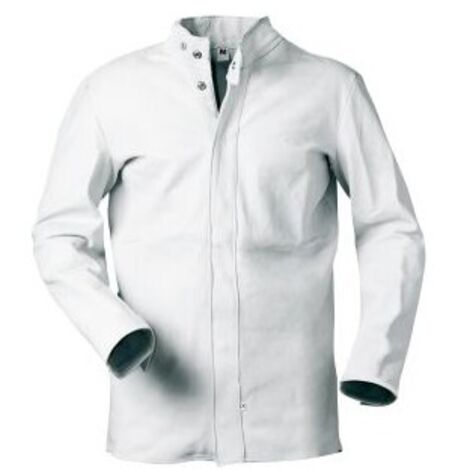 Veste de soudeur, tout cuir, taille L, naturel