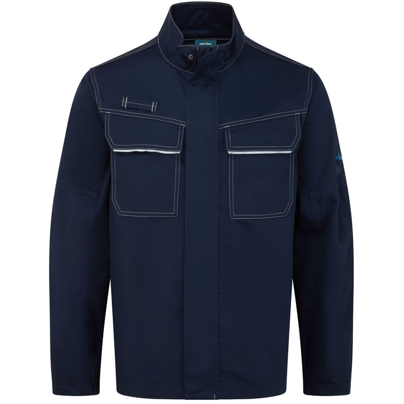 Veste De Travail Bizweld Fr - Taille L - Marine - Portwest