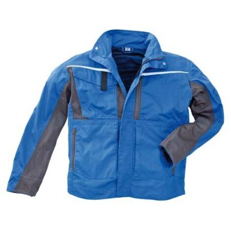 Veste de travail Champ, Taille L, bleu/gris