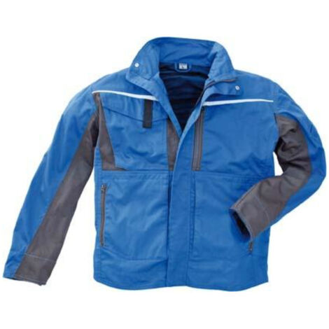 Veste de travail Champ, Taille S, bleu/gris