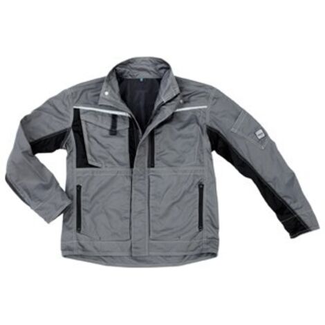 Veste de travail Champ, Taille XL, gris/noir