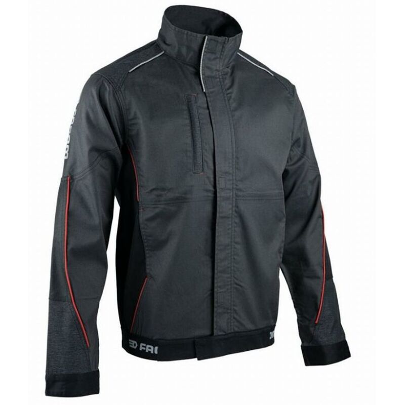 Veste de travail coupe vent wave - noir xl - 5