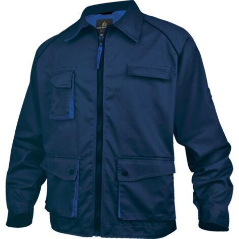 Veste de travail Delta Plus MACH2 M2VESBM3X Bleu marine/Bleu roi T3XL