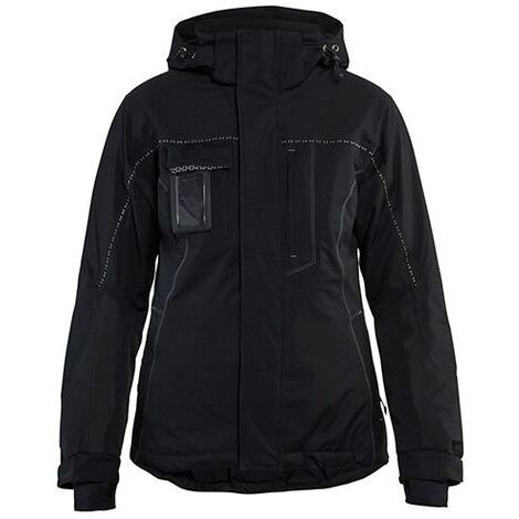 Veste de travail doublée stretch 2D femme 4971 - Noir XXXL