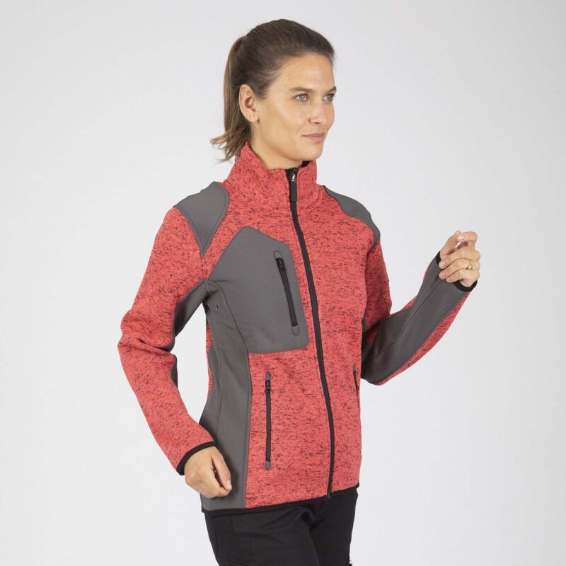 Veste de travail louise 1467 corail clair taille 3XL