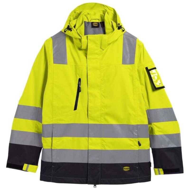 Giacca da lavoro ad alta visibilità EXTERNAL SHELL Diadora ISO 20471 Giallo fluorescente XL