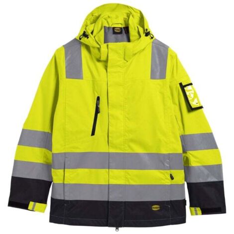 Veste de travail haute visibilité EXTERNAL SHELL Diadora ISO 20471 Jaune Fluo XL