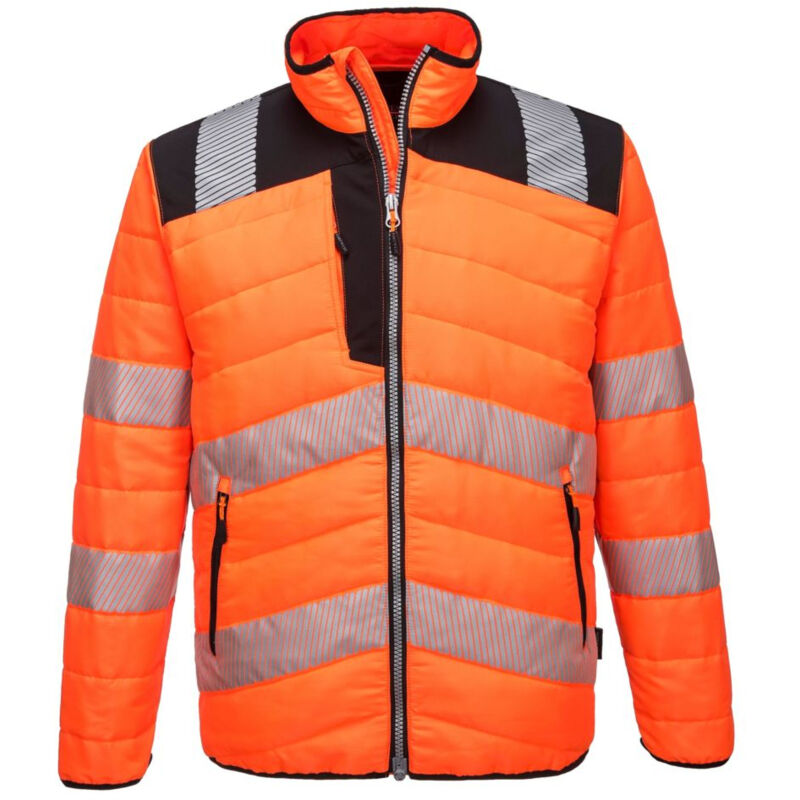 Portwest - Veste de travail haute visibilité baffle Orange / Noir l