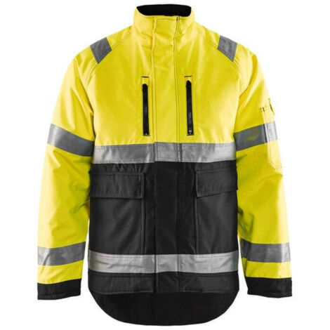 Veste de travail hiver haute visibilité 4862 - Orange fluo/Gris anthracite XL