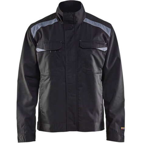 Veste de travail industrie 4054 - Noir/Gris clair XL