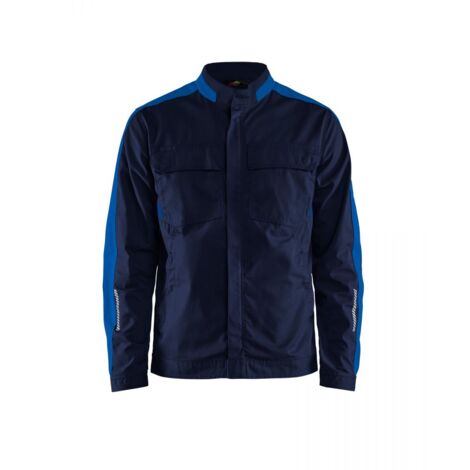 Veste de travail industrie stretch 2D 4444 - Marine/Bleu roi XS