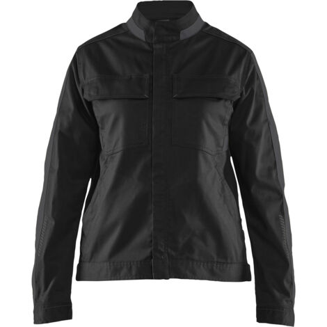 Veste de travail industrie stretch femme 4443 - Noir/Gris foncé XXXL