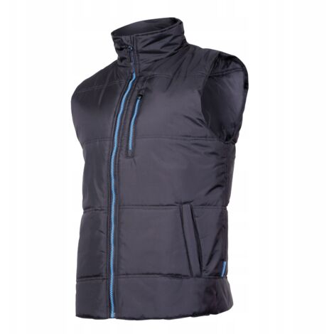VESTE DE TRAVAIL ISOLÉE NOIR ET BLEU "L" LAHTI PRO L4130803