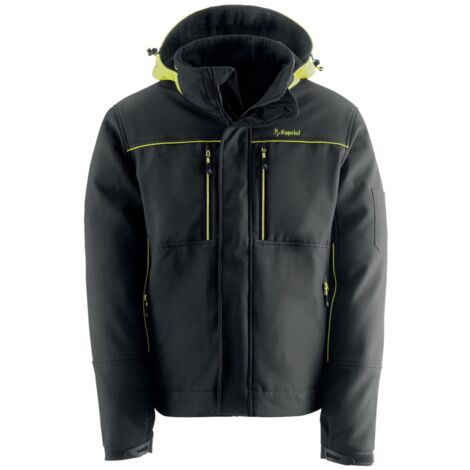 Veste de travail matelassée Kapriol Dynamic softshell - L - Noir