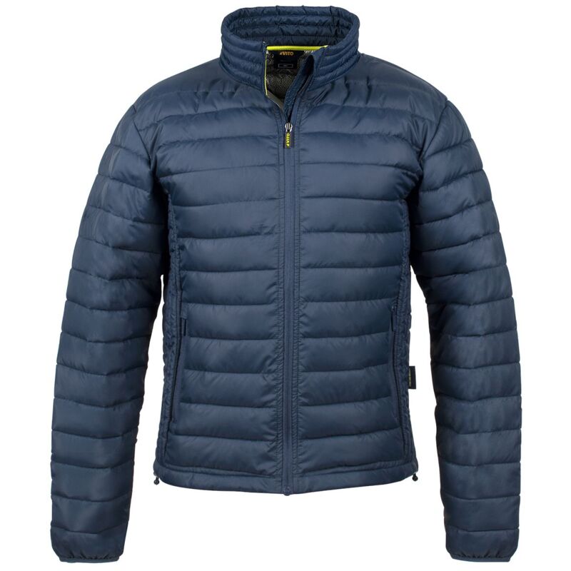 Vito - Veste de travail Hiver Matelassée Taille m Bleue Blouson Veste Doudoune loki