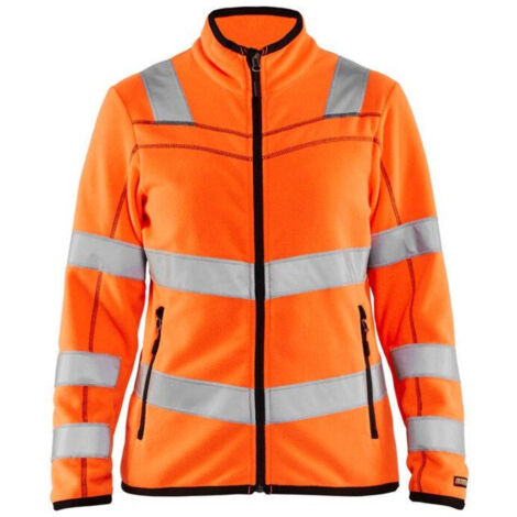 Veste de travail micropolaire haute visibilité femme 4966 - Orange fluo XS