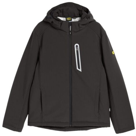 Veste de travail noire PADDED SOFTSHELL SAIL - Diadora - 17836575135   L