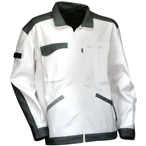 veste de travail peintre ENDUIT LMA Blanc XXL