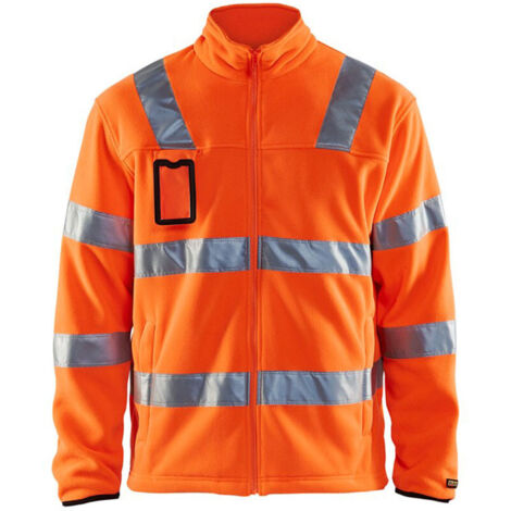 Veste de travail polaire haute visibilité 4833 - Orange fluo M