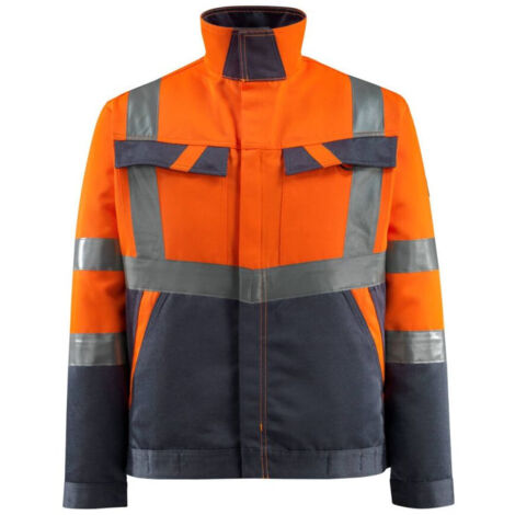 Veste de travail Safe Light Mascot Orange / Marine XL