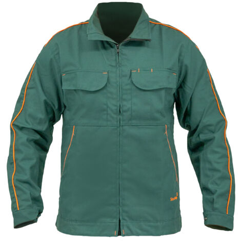 Veste de travail Securitop 300g vert et orange Taille - S