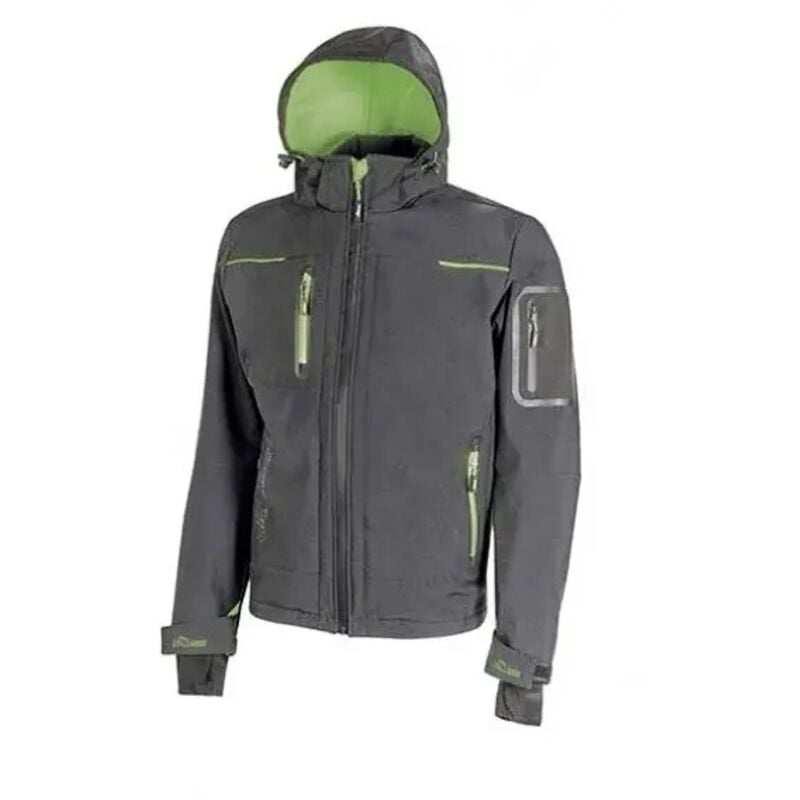 Veste de travail softshell U-power Space - xxxxxl - Anthrazit/Grüne