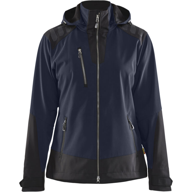 Blaklader - Chaqueta de trabajo softshell 4719 para mujer - Azul marino/negro l