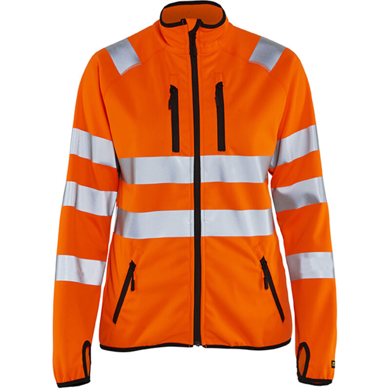 Chaqueta de trabajo softshell de alta visibilidad para mujer 4926 - Naranja fluorescente S