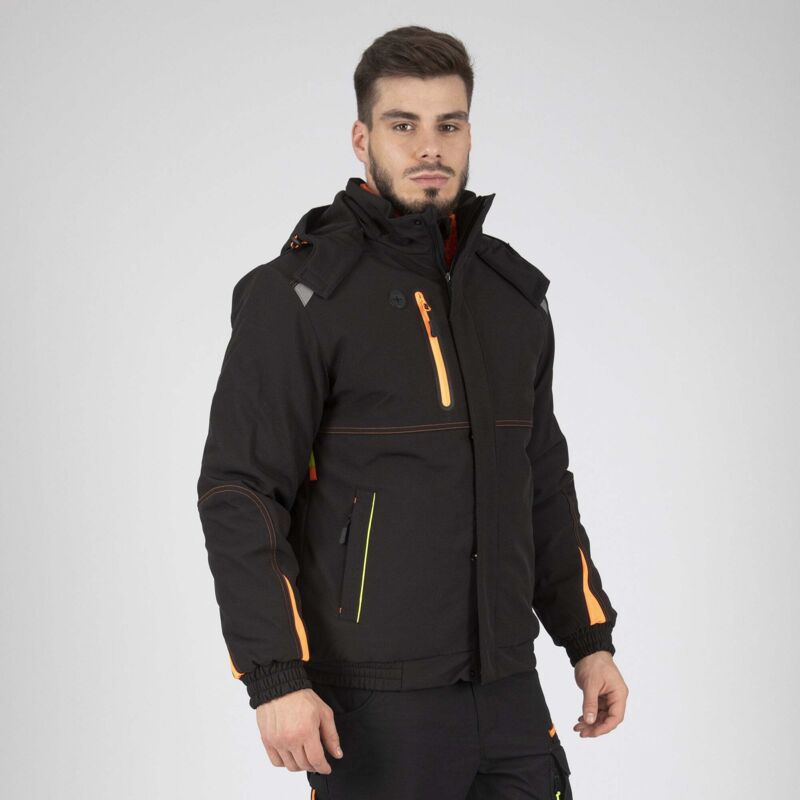Blouson multi poche morane noir t m 1391