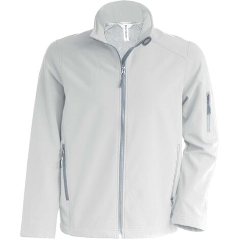 Veste de travail softshell Kariban Blanc 4XL.