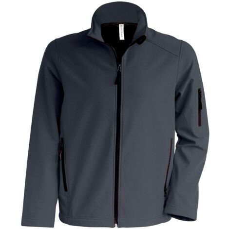 Veste de travail softshell Kariban Gris Foncé XL