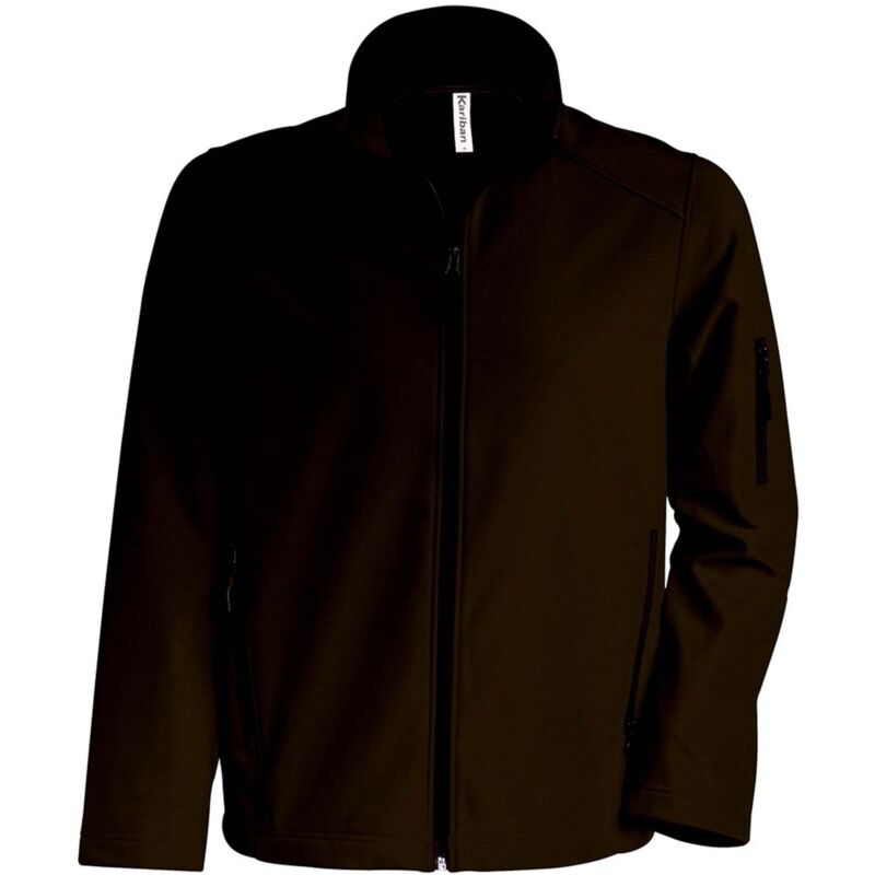 Veste de travail softshell Kariban Marron s
