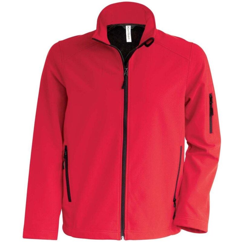 Veste de travail softshell Kariban Rouge s
