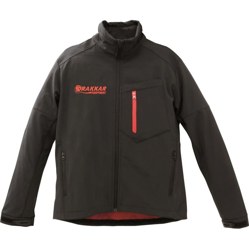 Drakkar Equipement - veste de travail softshell taille l logo 18205