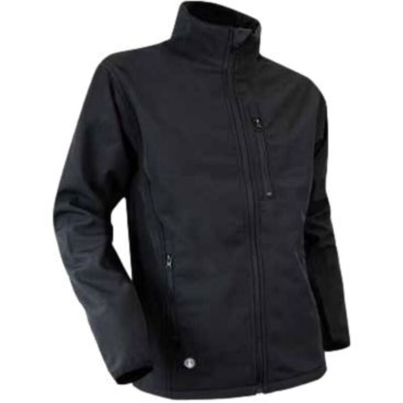 Veste de travail Softshell col montant QUARTZ - NOIR S - 2