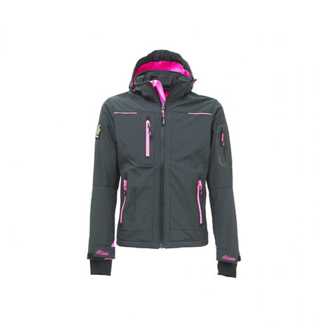 Veste de travail SPACE LADY Grey Fucsia Taille XL UPOWER