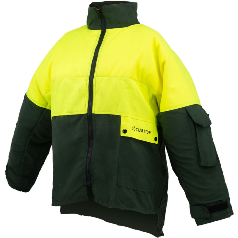 FIV - Veste de travail vêtement sécurité bucheron Blouson sécuritop Taille - s
