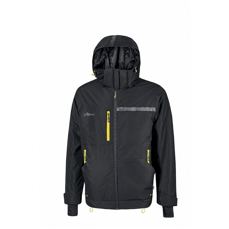 Veste de travail d'hiver imperméable wink - Noir l