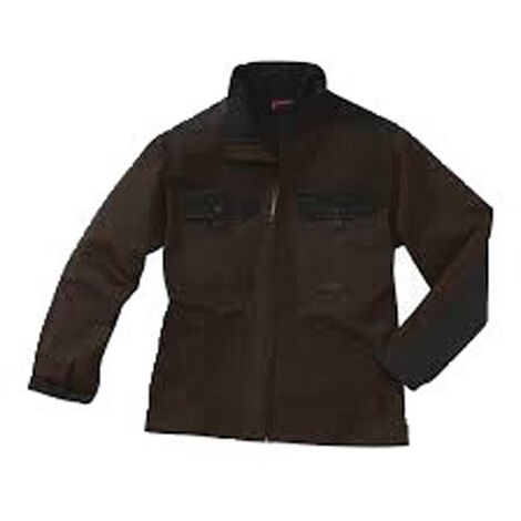 Veste de travail WORK ATTITUDE pour travaux lourds marron foncé/noir T3XL - LAFONT - 3ATH00CP015456