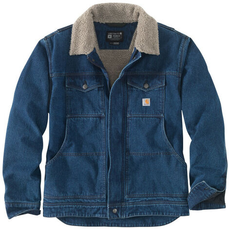 Veste Denim Sherpa relaxed fit bleu T2XL - CARHARTT - S1105478H87XXL