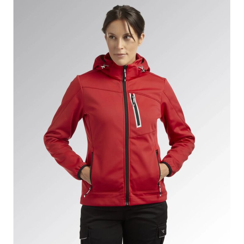 Veste de travail femme rouge softshell athena Diadora Utility 702.179462 m