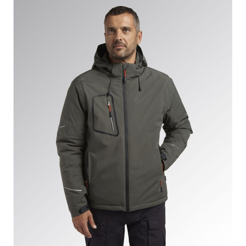 Veste de travail imperméable PADDED CROSS - Vert Thym XL