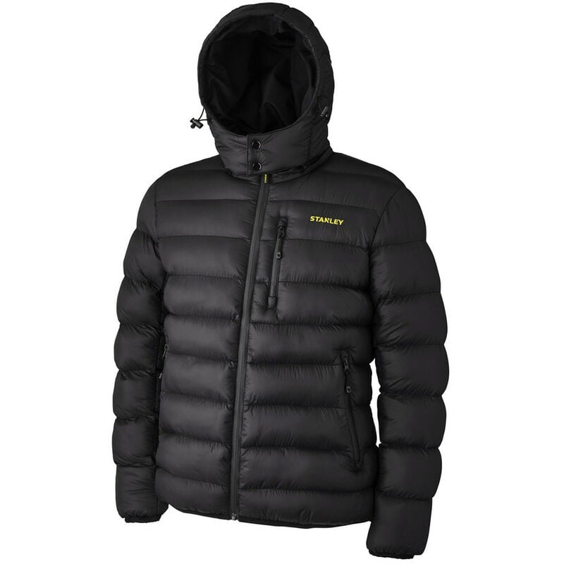 Stanley - Veste doudoune irvine avec capuche 40 - Noir