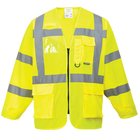 Veste Haute Visibilité Portwest Executive HiVis Orange Fluo L