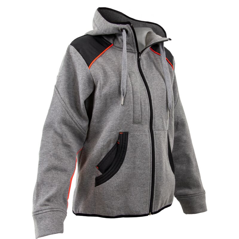 Veste de travail zippée col montant Femme SCARLETT - NOIR M - 3