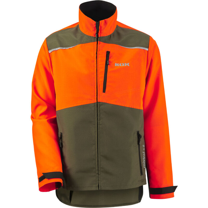 KOX - Veste forestière Vento 3.0 vert/orange, taille l