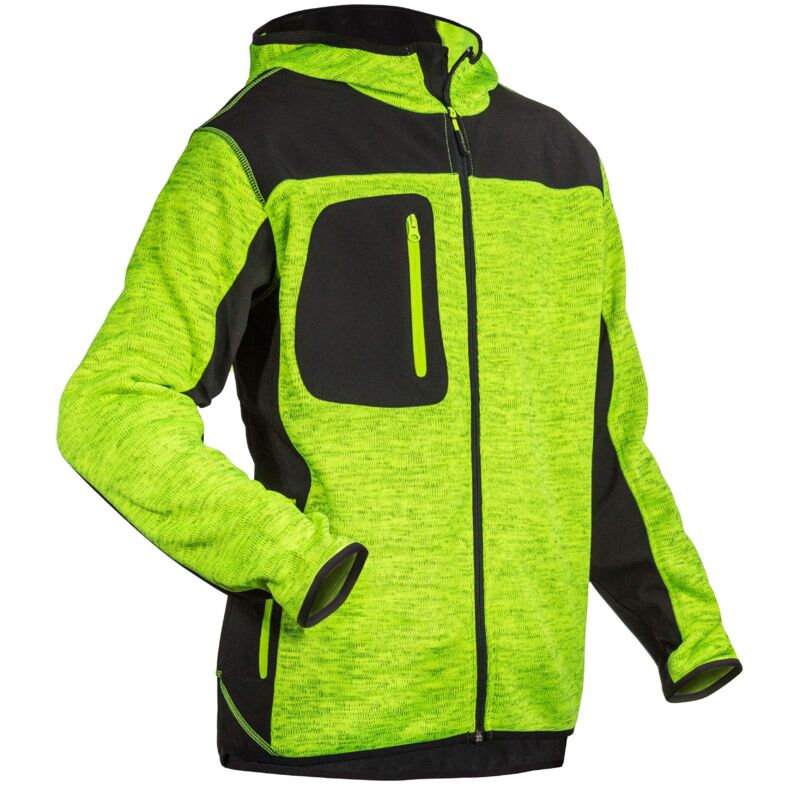 Veste softshell bora jaune fluo taille xl Coverguard