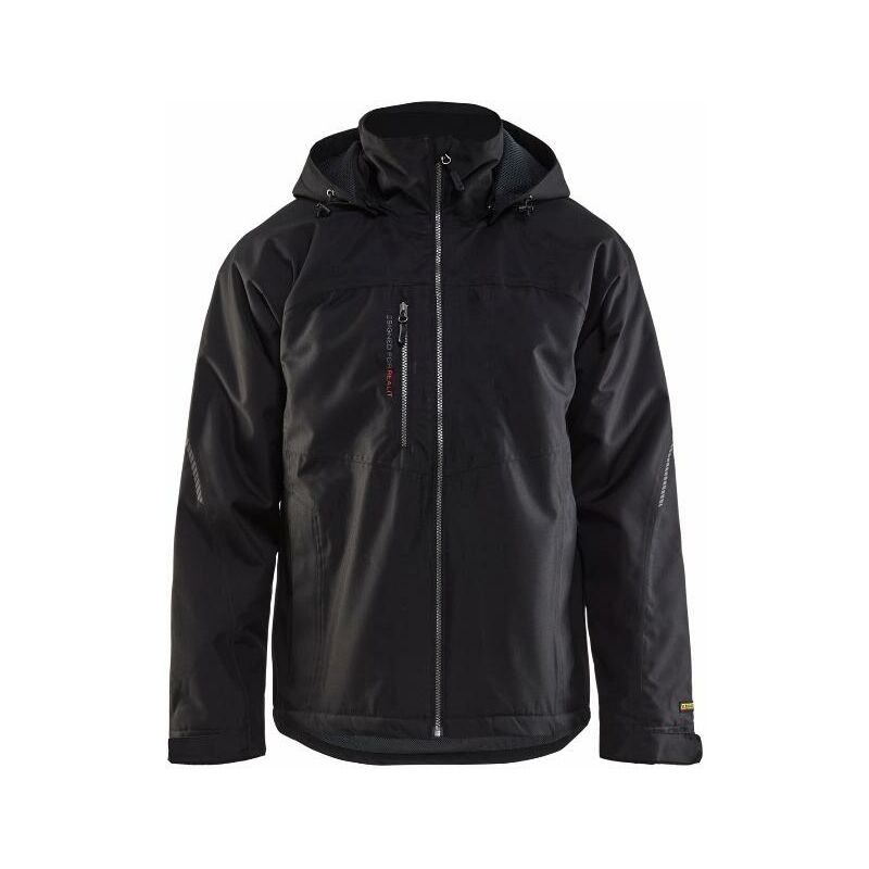 Veste hardshell Blaklader Déperlante t.xl - noir - 479019779900-XL