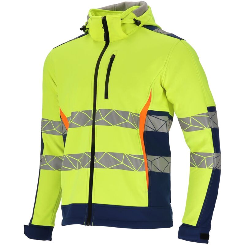 Veste Haute Visibilité Jaune-bleu, 'm', Ce, Lahti