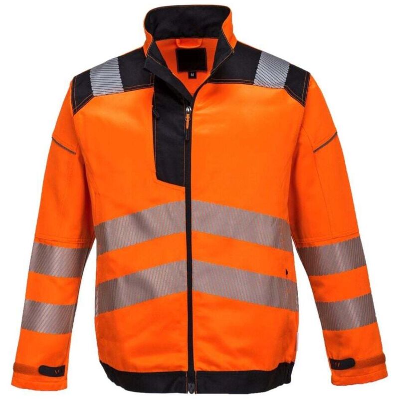 Veste haute visibilité Portwest vision Orange / Noir l